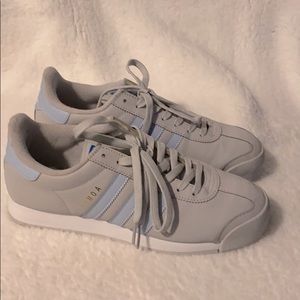 Gray/Blue Adidas Samoa